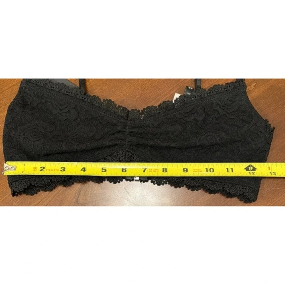White Fox Boutique Forgot About Us Top Black‎ Lace Size XS